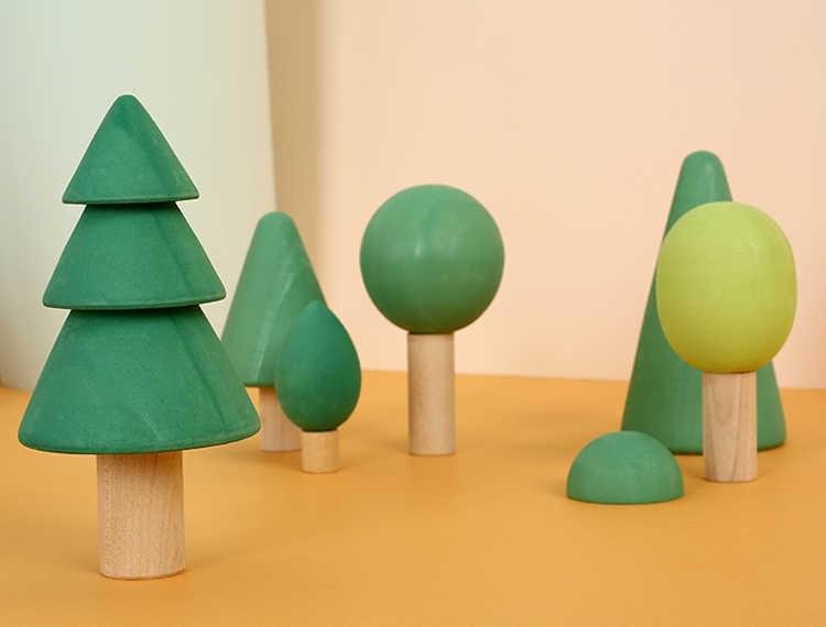 Forest Pips Wooden Trees